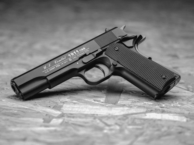 Pistolet à Billes acier COLT M1911  « ASG »   Cal 4.5 BB