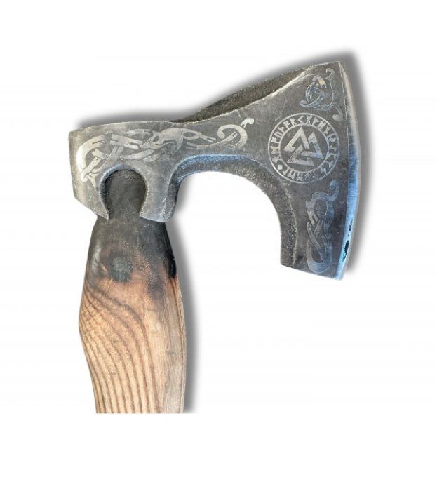 Hache Forgé Viking de combat de 48 cm
