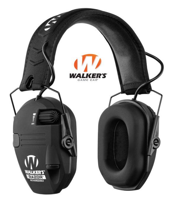 Casque antibruit actif  amplifié rechergeable – Walker’s Razor