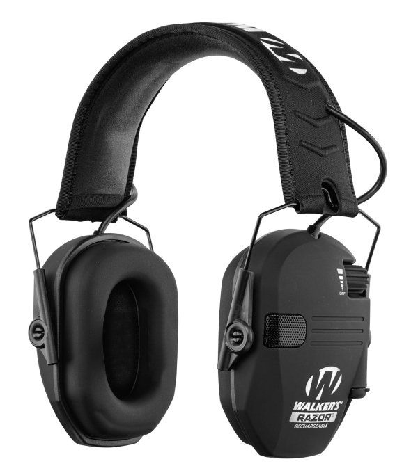 Casque antibruit actif  amplifié rechergeable – Walker’s Razor