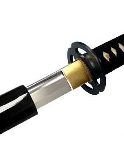 Katana Seigi pratical Lame MARU ( Bois noir )