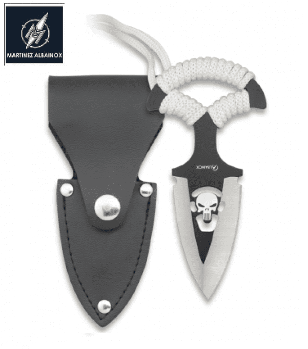 Couteau de Ceinture Push Dagger Skull Punisher  