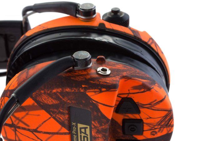 Casque audio amplifié MSA supreme prox – camo Orange – SORDIN