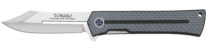 Couteau Pliant lame courbe de 8.80 cm « TOKISU »