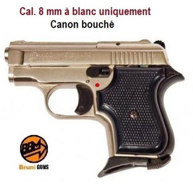 Pistolet 315 AUTO Chrome