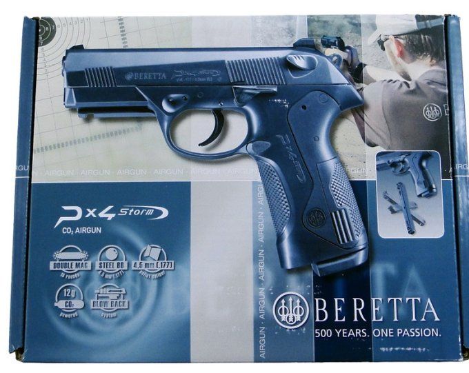 Pistolet  à Billes acier  PX4 Storm  « Beretta » / Cal 4.5  BBs ou Plomb