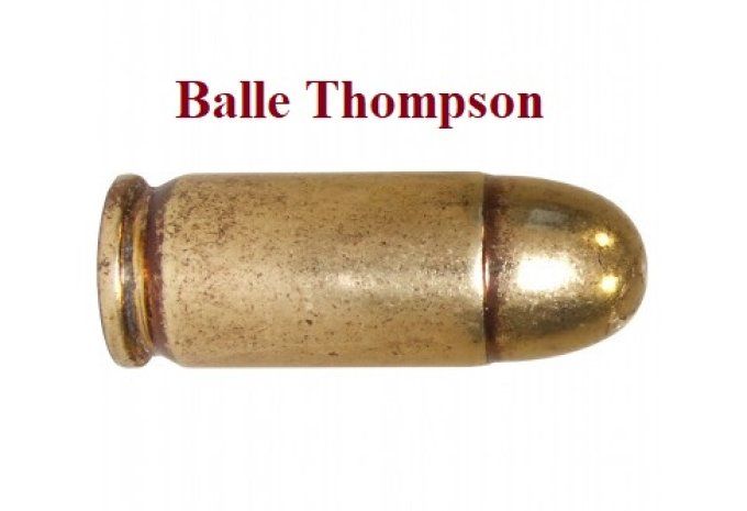Réplique  balles  Thompson