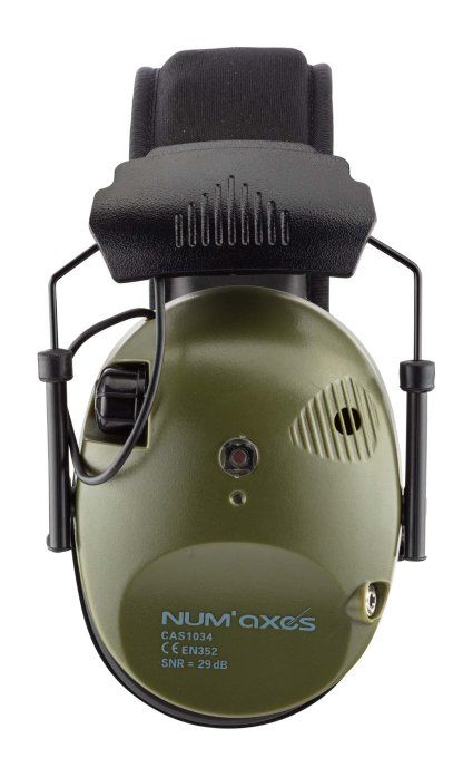 Casque Antibruit électronique Num’Axes -  CAS1034  Kaki