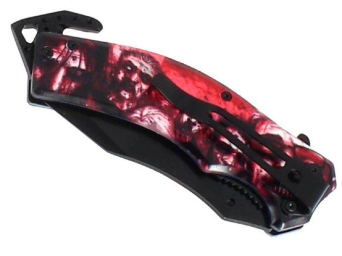 Couteau Mod. Zombie de poche lame de 8.5 cm