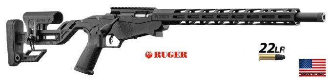 Carabine à verrou Ruger précision rimfire - Cal : 22 Lr
