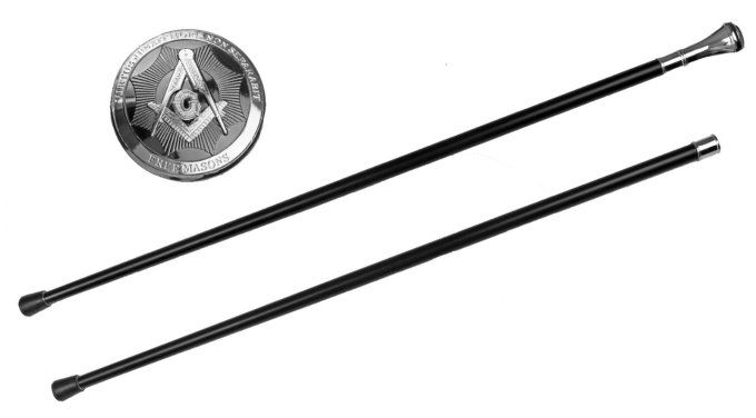 Canne épée Franc-Macon Nikelé