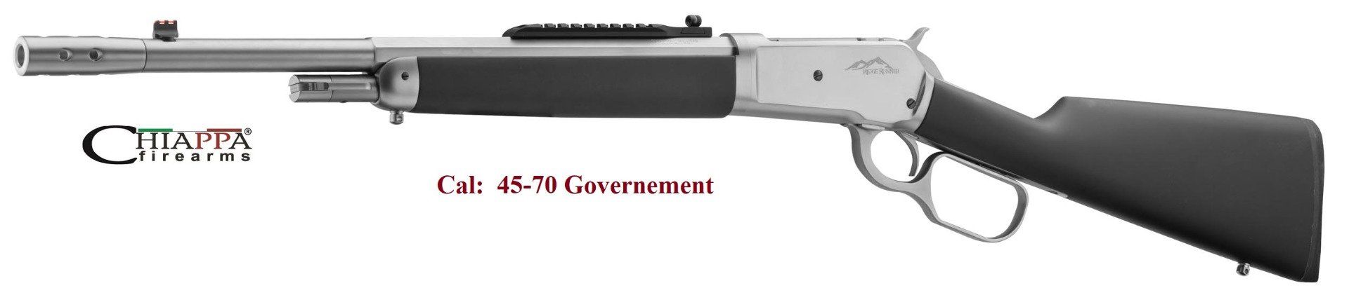Carabine 1886 Lever Action – RIDGE RUNNER TAKE DOWN CHROME  Cal 45/70