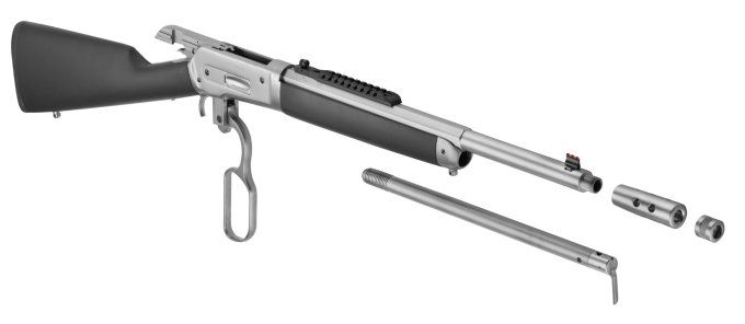 Carabine 1886 Lever Action – RIDGE RUNNER TAKE DOWN CHROME  Cal 45/70