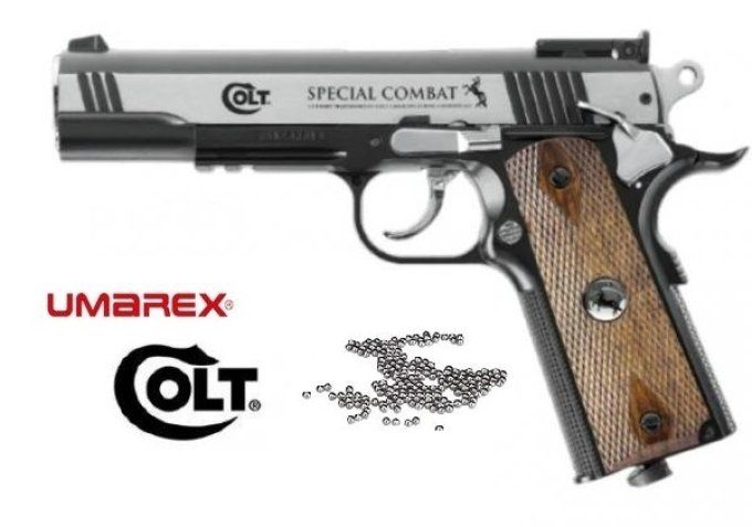 Pistolet  COLT  SPECIAL  COMBAT  classic / Cal 4.5  Billes Acier  et Co2