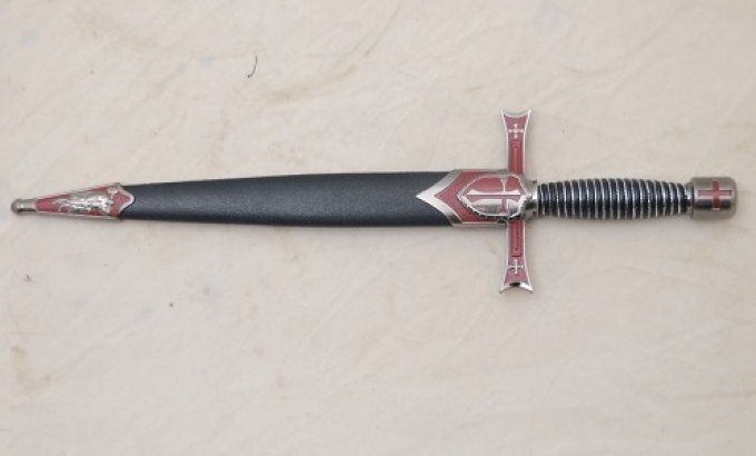 Dague Templière Thibaud Gaudin 39 cm