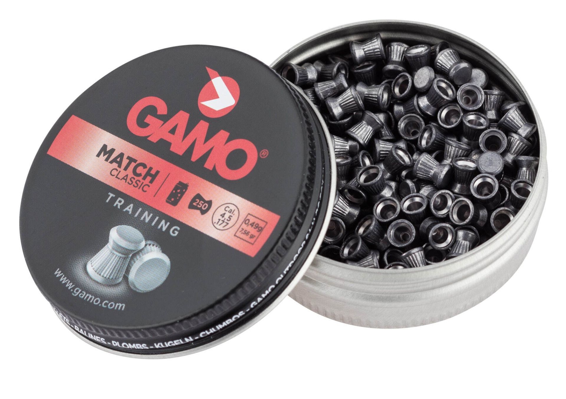 Plombs Gamo « Tête PLAT » Cal 5.5 mm Boite de 250