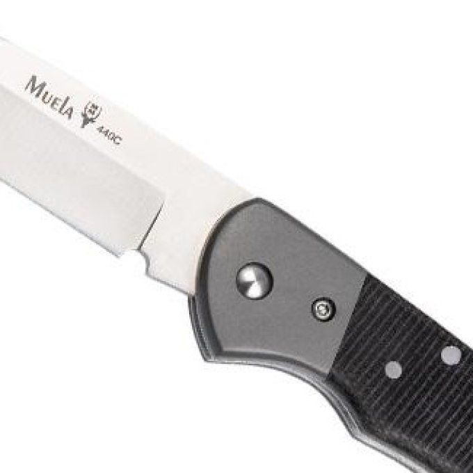 Couteau Muela pliant BX en Micarta noir