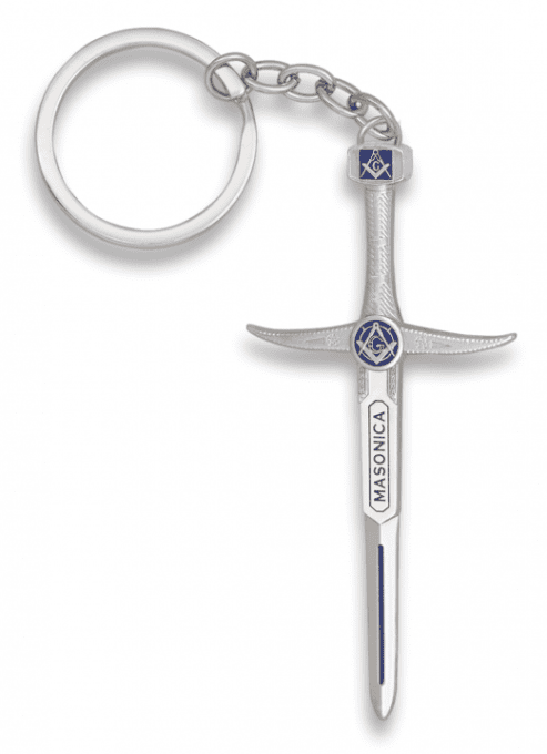 Porte clés  épée  maconique