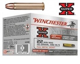 Cartouches 22 Magnum Super X BLINDE  boite de 150