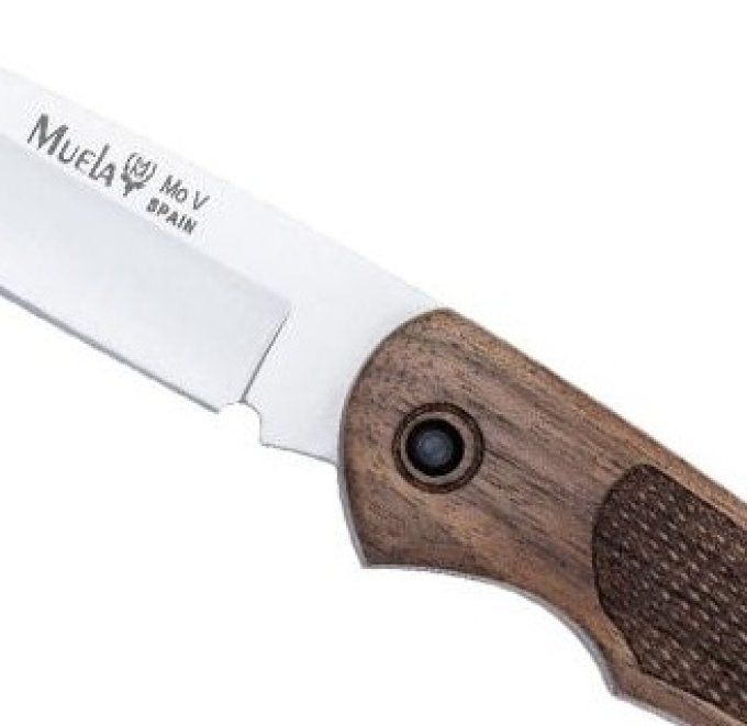 Couteau Muela pliant BX en Noyer