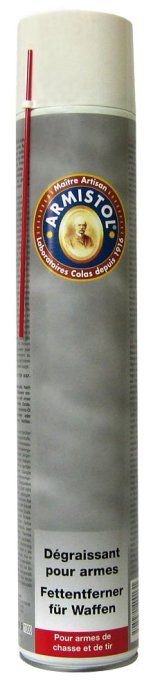 Aerosol dégraissant  Armistol pour arme 750 ml