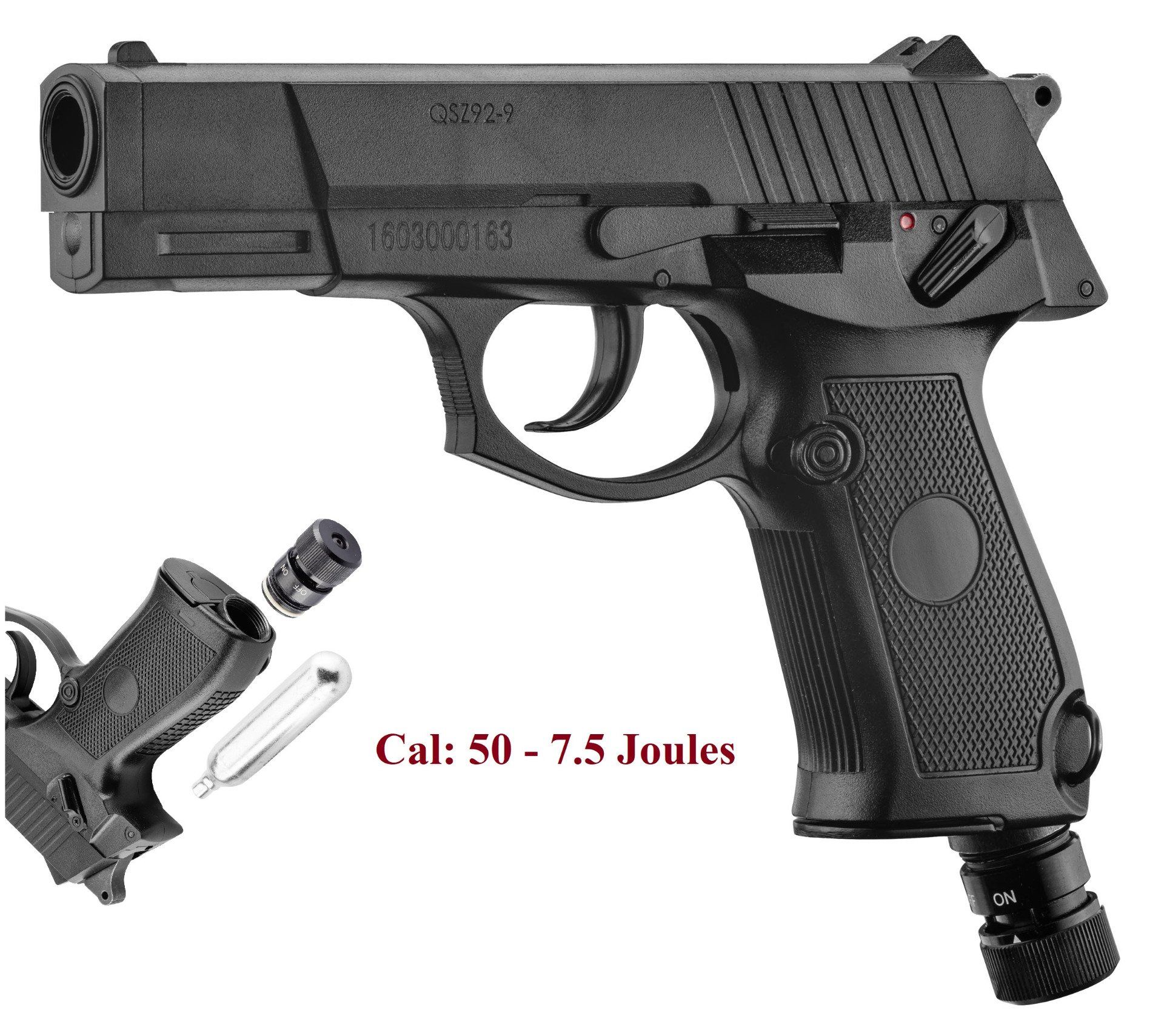 Pistolet de défense Concorde Défender  Cal 50 – 7.5 Joules