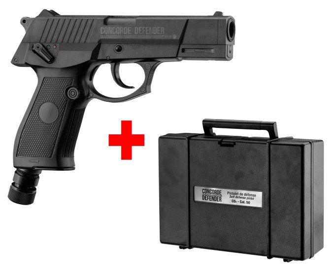 Pistolet de défense Concorde Défender  Cal 50 – 7.5 Joules