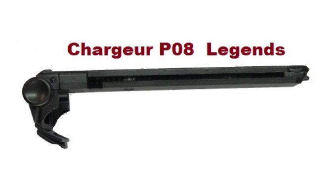 Pistolet  LEGENDS  P.08  Blowback «  Airguns »  Co2  Billes Acier Cal 4.5