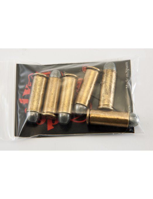 Réplique  balles  pistolet 45 USA 1880 / Lot de 6 Pcs