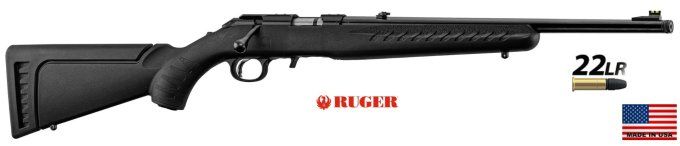 Carabine à verrou Ruger américan rimfire - Cal : 22Lr