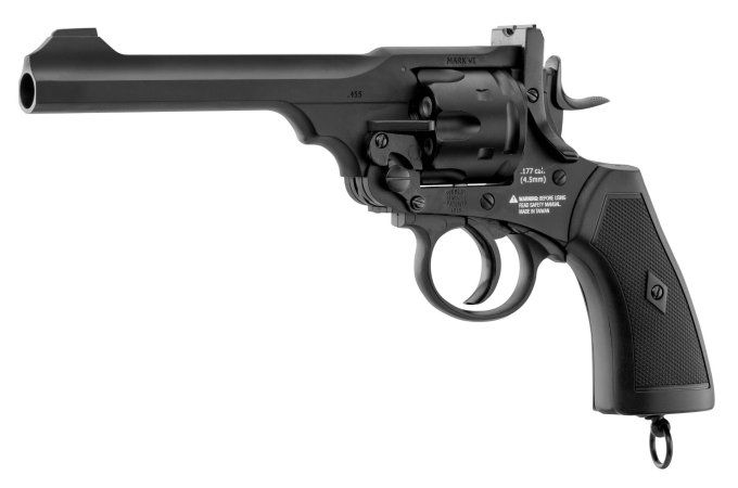 Revolver  Borner – réplique Webley  / Cal 4.5 Bille Acier