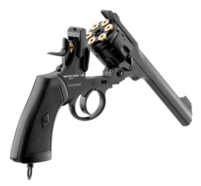 Revolver  Borner – réplique Webley  / Cal 4.5 Bille Acier