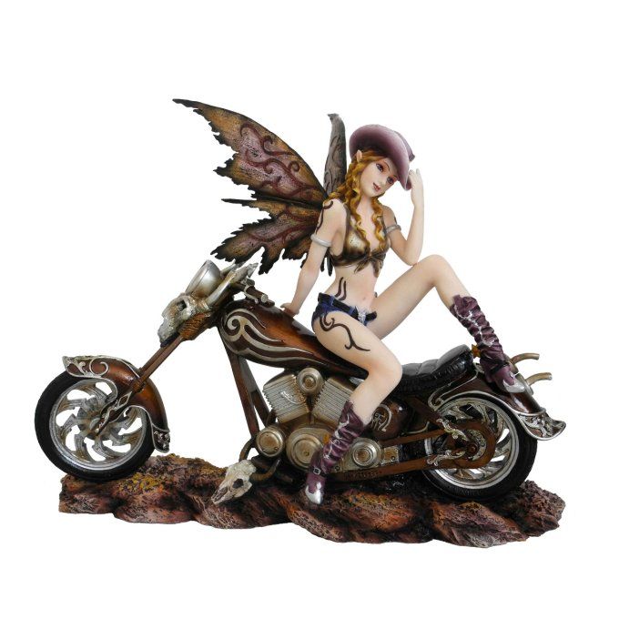 Grande Fée  BIKER de 34 cm