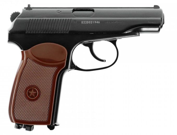 Pistolet  LEGENDS  MAKAROV «  Airguns »  Co2  Billes Acier Cal 4.5