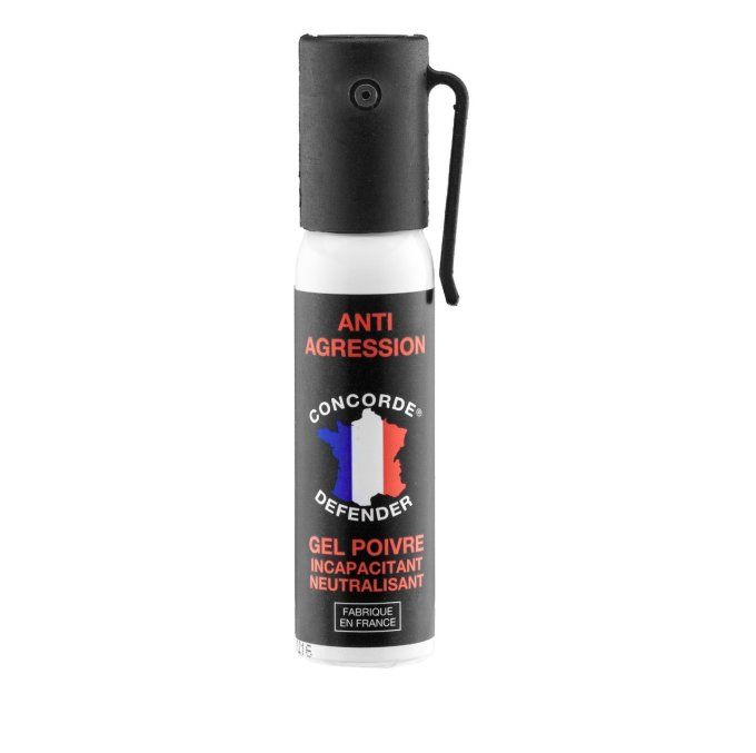 Bombe Anti-Agression GEL Poivre 25 ml