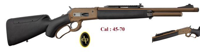 Carabine de chasse Pedersoli  lever action BOARBUSTER   MARK II Mod 86/71   Cal 45-70