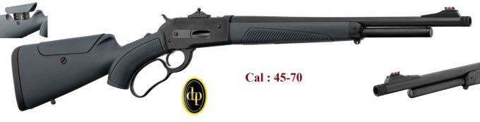 Carabine de chasse Pedersoli lever action BOARBUSTER   SHADOW    Cal 45-70