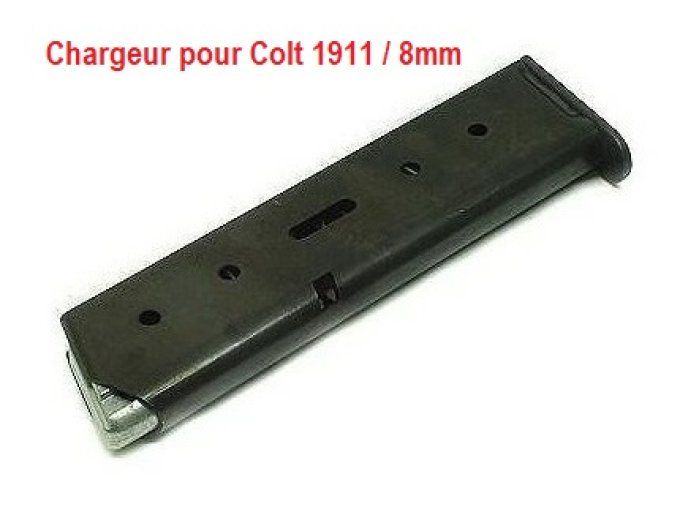 Chargeur seul pour Pistolet Colt 1911 Mod.96 en 8 mm