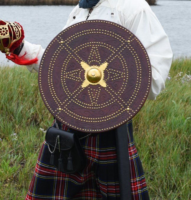 Bouclier cible ecossaise de la bataille de Culloden