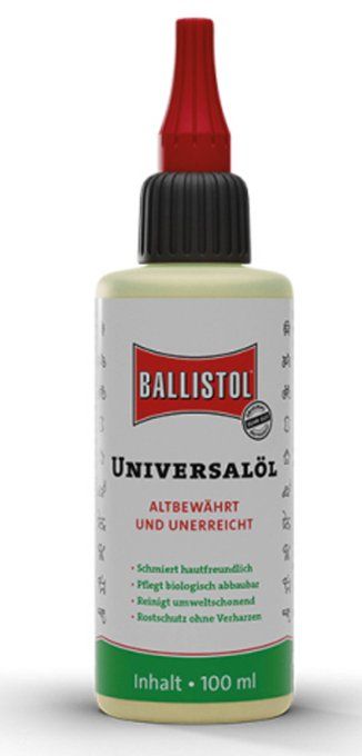 Huile Universelle ballistol 100 ml avec bec verseur