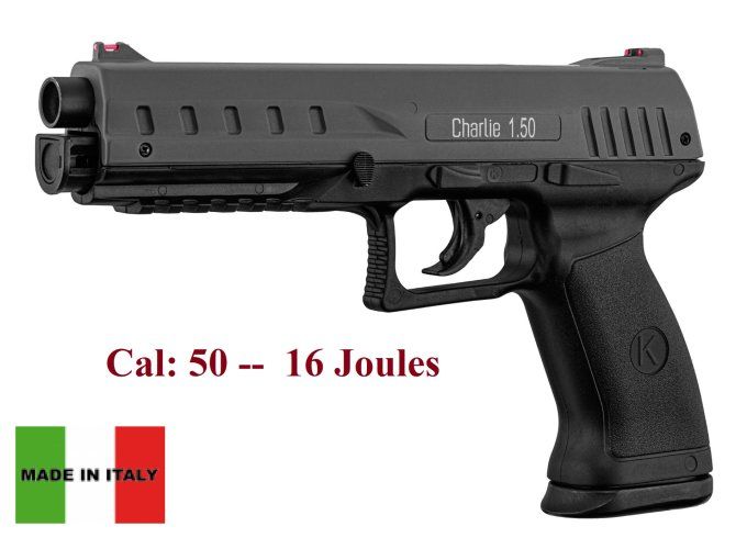 Pistolet de défense  Charlie – Cal 50 - 16 Joules