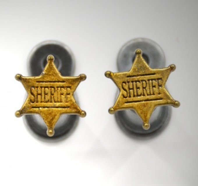 Support Mural Etoile shériff