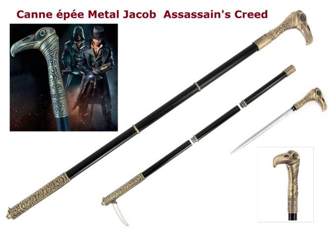 Canne épée vautour de Jacob