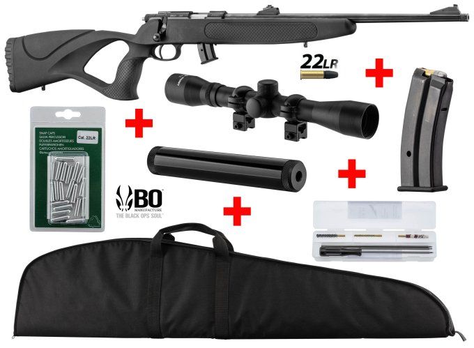 Pack Complet Carabine BO Manufacture Equality Maker  - Cal : 22 Lr