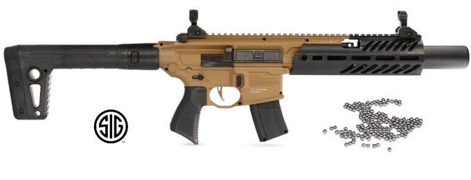 Fusil  Sig Sauer  MCX  Canebrake  co2   /   Cal. 4.5 Bille