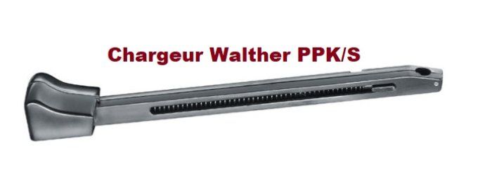 Chargeur pour  Walther PPK/S   Co2  Billes Acier Cal 4.5