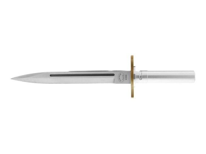 Epieu de chasse Hourvari le traqueur 25 cm Gris  avec Etui cuir