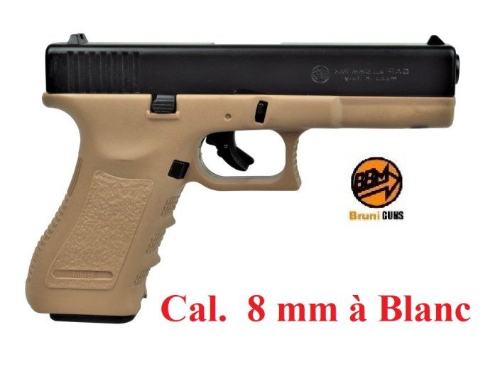 lot de 3 armes de dissuasion de défence ou d'entrainement à blanc