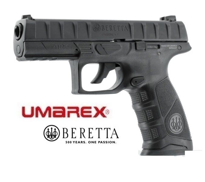 Pistolet  beretta APX Black «  Airguns »  Co2  Billes Acier Cal 4.5