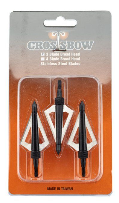 Pointes de chasse pour traits d’arbalètes Shoot Again